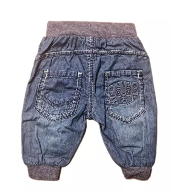 Süße Baby Jeans Hose von Name It Größe 1-2M 56 newborn Blau Denim 2