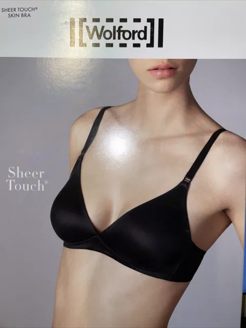 WOLFORD SHEER TOUCH Skin Bra Size 75C USA: 34C Color: Rosepowder