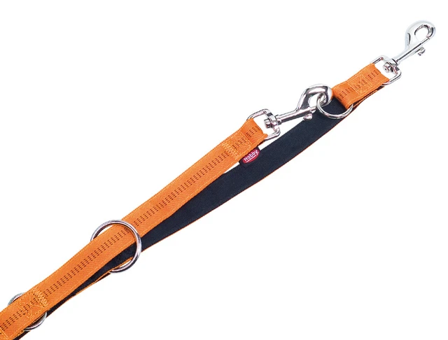 Nobby Führleine "Soft Grip" Nylon Hundeleine robust verstellbar Gr. M-L