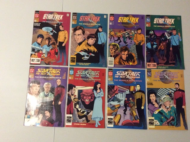 STAR TREK The Modala Imperative TOS 1-4 + Next Generation 1-4 Complete Series