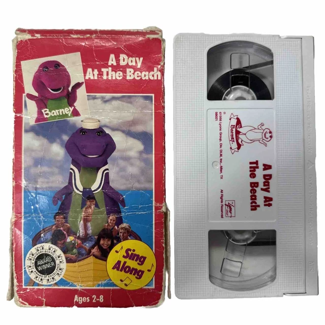 Barney a day at the beach vhs 1988 barney sing along with sandy duncan