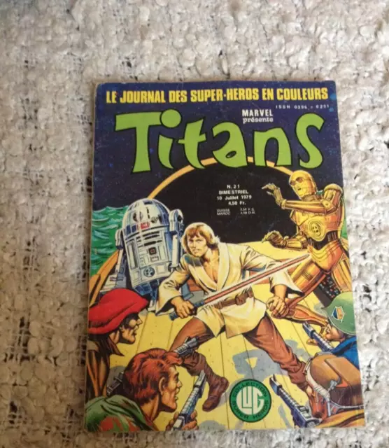 Titans n°21 mensuel Lug 1979 TBE