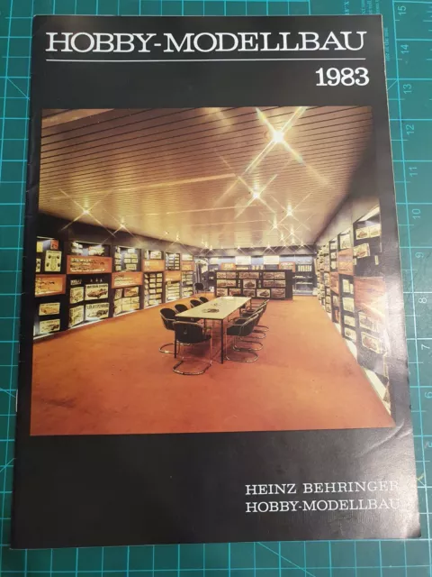 Modellbau Katalog 1983 - Deutsch - Heinz Behringer - Aoshoma, Nagano, etc.