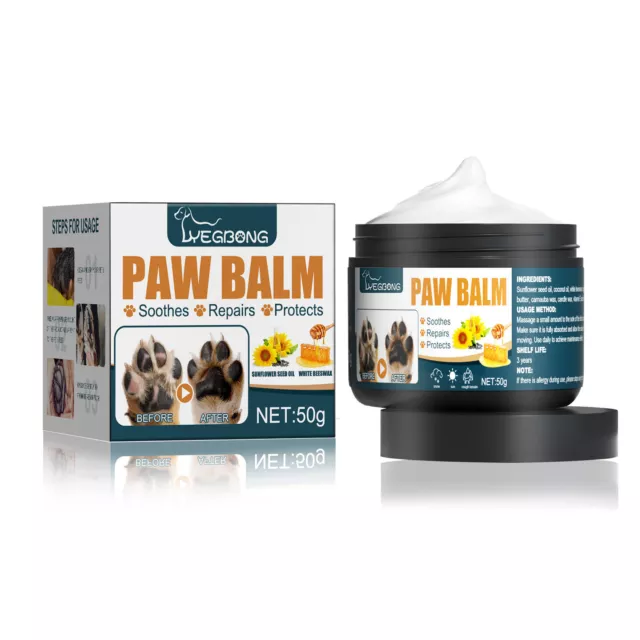 Pet Paw Balm Paw Cream Paw Soother Protector Repair Moisturizer for Dogs Cats