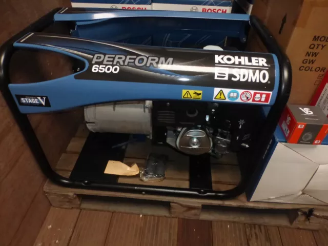 Kohler Perform 6500 SDMO Generator | Petrol Engine New