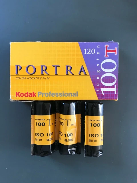 Tungsten Film Kodak Portra 100t 16mm Film Double Perf Kodak