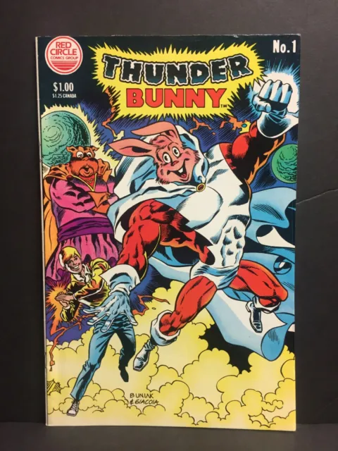 Thunder Bunny #1 VF/NM 1984  Red Circle Archie High Grade
