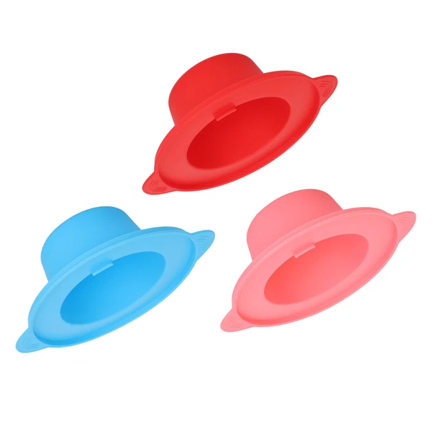 3pcs Silicone Wax Melting Bowl Wide Margin Hair Removing Non Stick Wax Warme Dob
