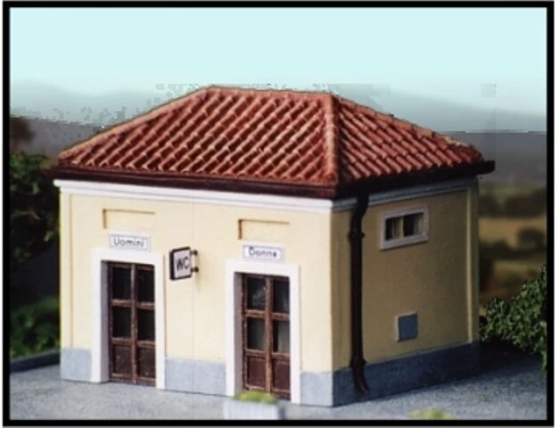Kit 24 Signes Modernes FS Ninive 145H - Abris De Gare H0 (1:87) à Monter