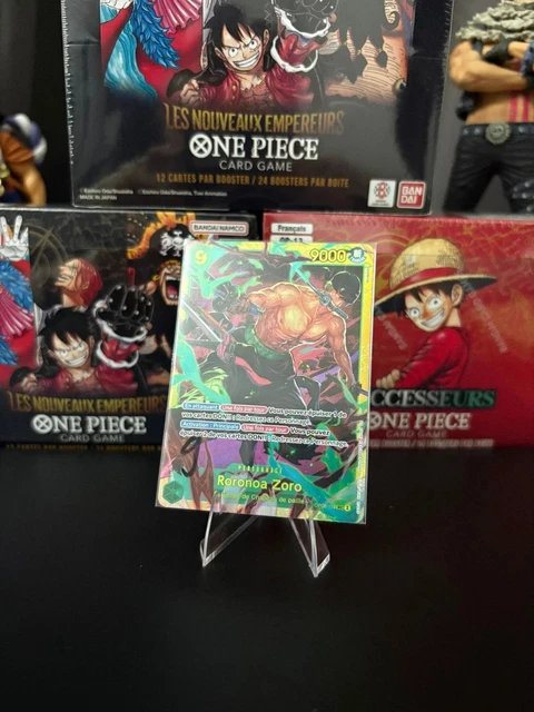 Coffret Ultraboost – Roronoa Zoro OP06-118 Secrète + 9 Cartes One Piece The Best Vol.2 (PRB-02) – Version Française