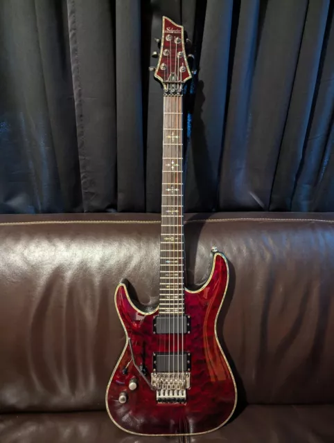 Left Handed Schecter Hellraiser C-1 FR