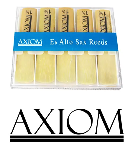 Axiom Alto Sax Reed 1.5 - Box of Ten Quality Saxophone Reeds