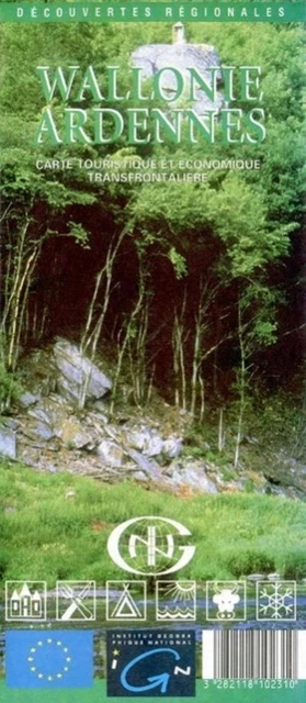 Wallonie / Ardennen  1 : 100 000