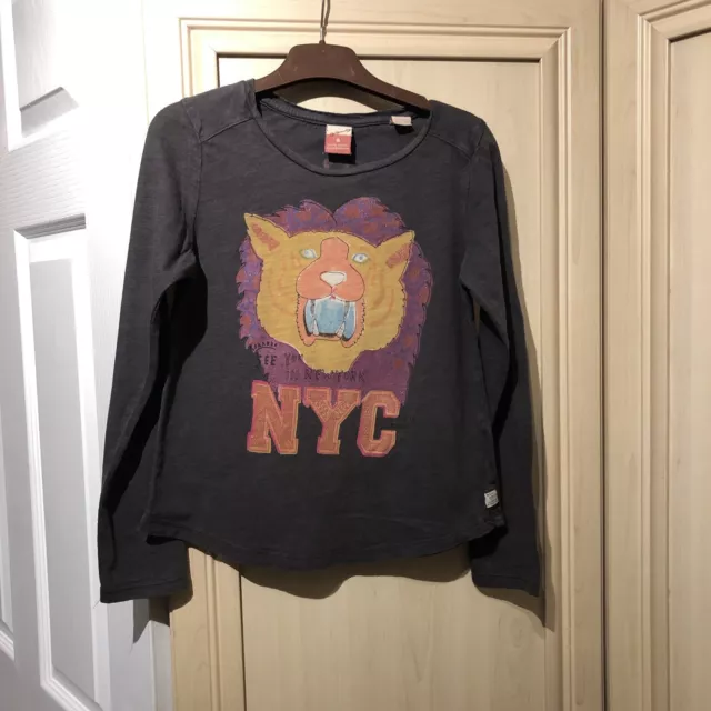 girls long sleeve cotton t shirt age 8 yrs by scotch R’Belle