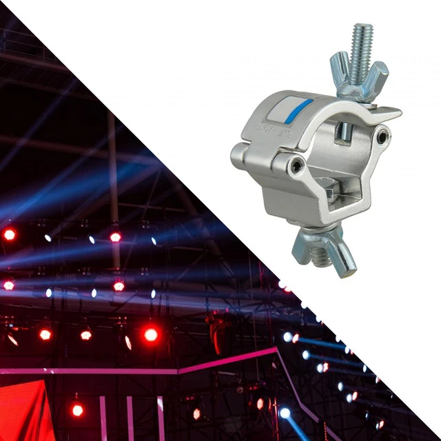 Lot De 3 Pinces C En Fer Pour Projecteur – Éclairage Scène, Studio – Occasion Comme Neuf