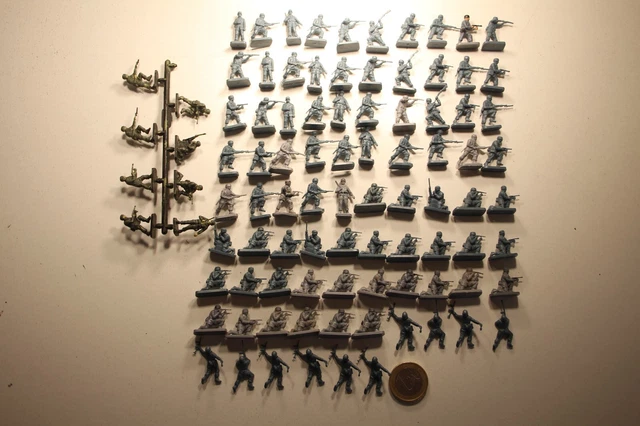 Lot De 350 Figurines Airfix & Atlantic – 1:72 – Toutes époques – À Peindre