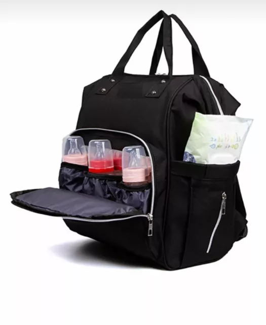 Multi-Function Baby Diaper Backpack Folding Bed Nappy Mummy Changing Bag