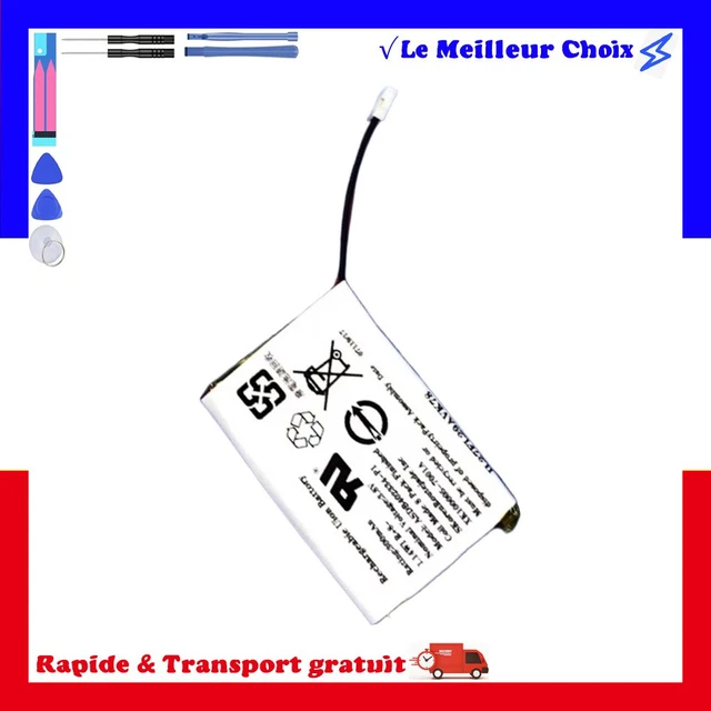 Batterie Vhbw Pour Garmin Fenix 6x - 420mAh 3.8V Li-Po - Avec Kit D'outils