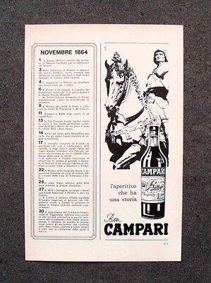 [GCG] M774 - Advertising Pubblicità - 1964 - BITTER CAMPARI