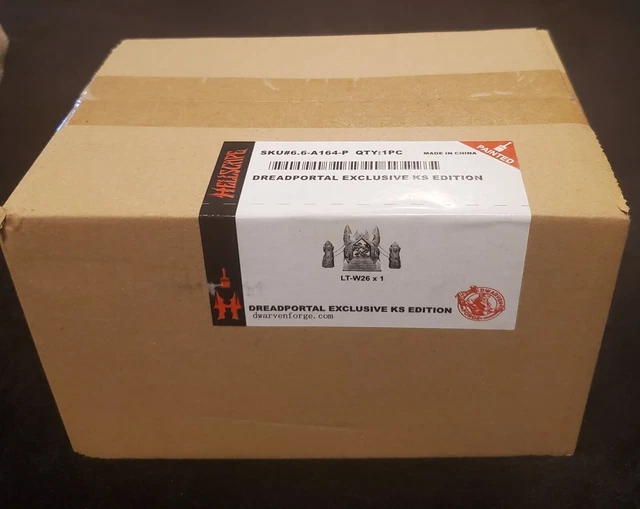 Dwarven Forge  Dreadportal Exclusive Resin KS Hellscape SEALED D&D Terrain
