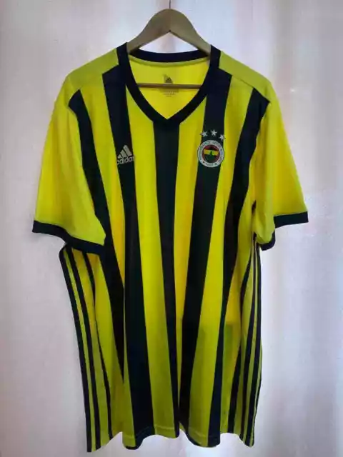Fenerbahce Turkey 2020/2021 Home Football Shirt Jersey Ti̇şört [Gd3746] Adidas