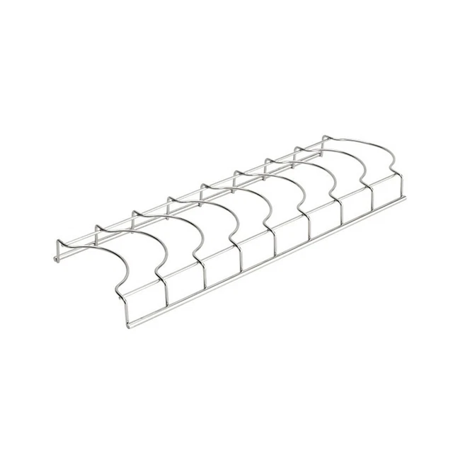 Soportes de soporte de plata acero inoxidable portaplacas de almacenamiento
