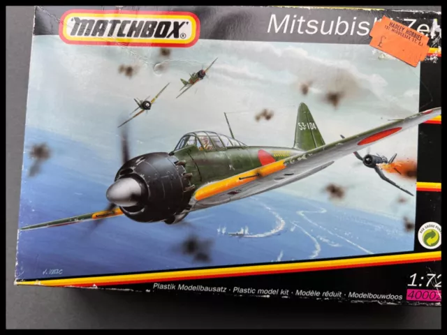 MatchBox Mitsubishi Zero 1:72 Kit modello 2