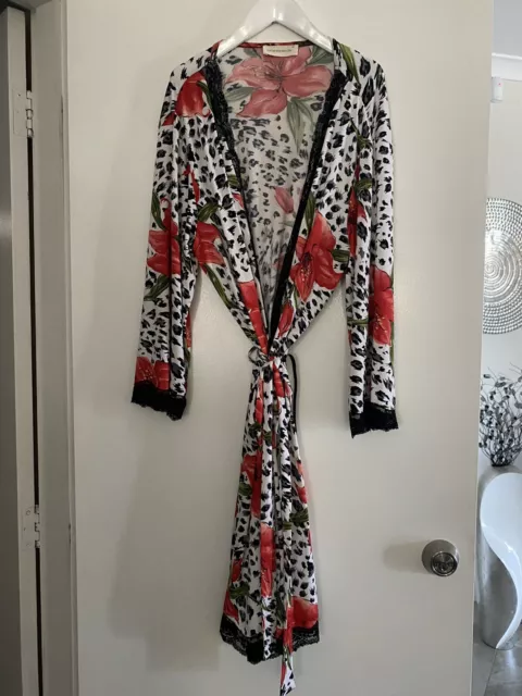 peter Alexander silk robe medium