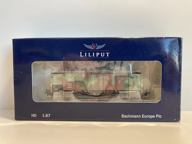 Ho liliput L221906 SNCF lot de 5 wagons tombereau neuf en boite