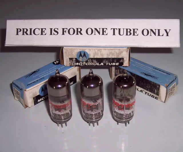 7167 Motorola High GM Tetrode  NOS 752A Tested  Rare Tube