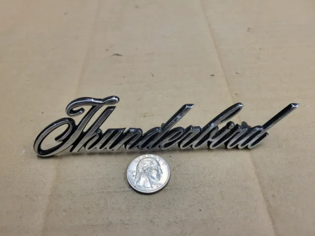 Ford OEM 1970 Thunderbird Rear 1/4 Panel Side Emblem Badge Logo D0SB-6525632-A