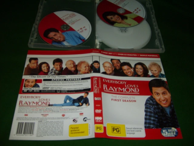 EVERYBODY LOVES RAYMOND:1ST SEASON+Bonus Features - 5 Disc Australia ...