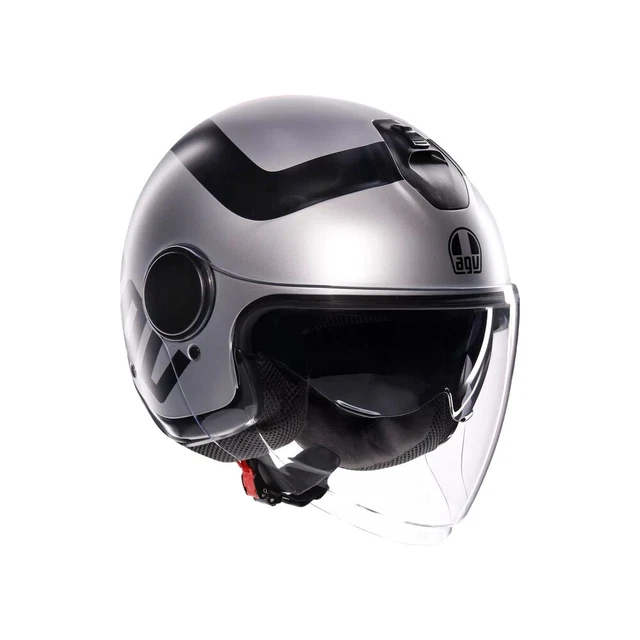 Casque Moto Mini-Jet Grex G3.1e Couplè 012 Noir Mat Blanc Vente en