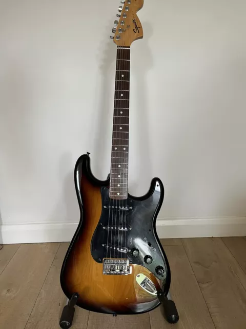 fender squier stratocaster - Upgraded 20th Anniversary