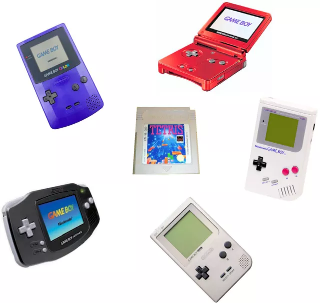 GameBoy Konsole + Tetris nach Wahl Game Boy Classic, Pocket, Color, Advance (SP)