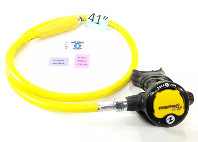 Aqua Lung Mikron Adjustable 2nd Stage Dive Regulator Octopus #4015