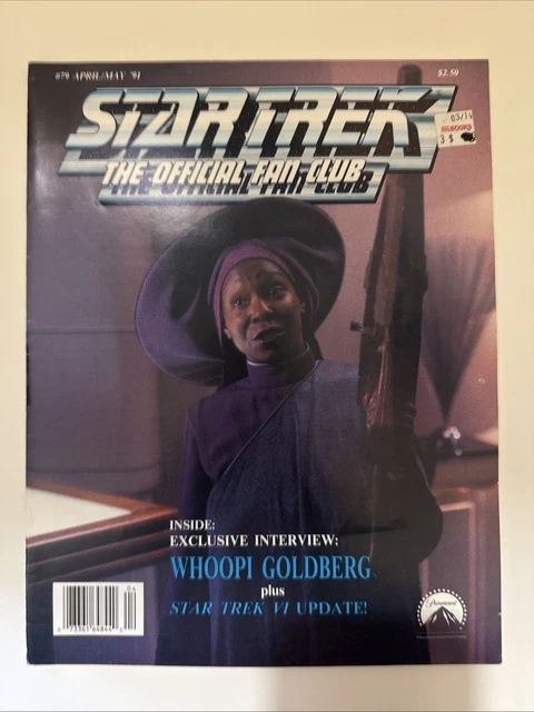 STAR TREK THE Official Fan Club Magazine Issue #79 April/May 1991 £7.59 ...