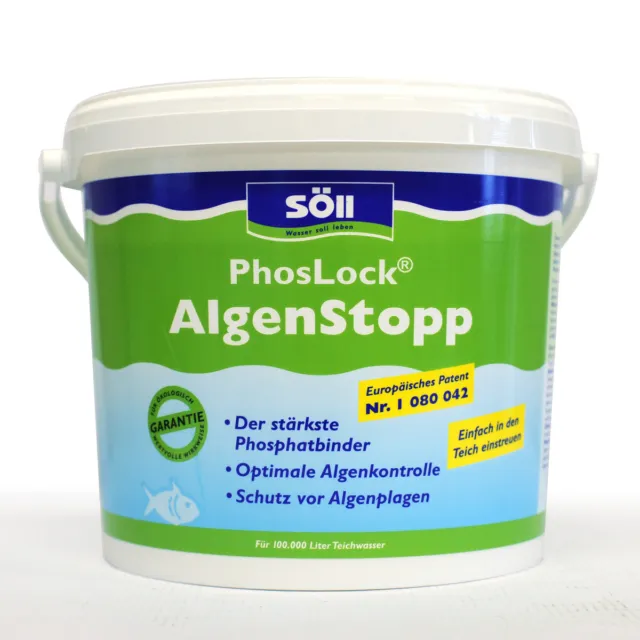 Söll - PhosLock AlgenStopp  5kg für 100.000 Liter Wasser - 10897 - 80493
