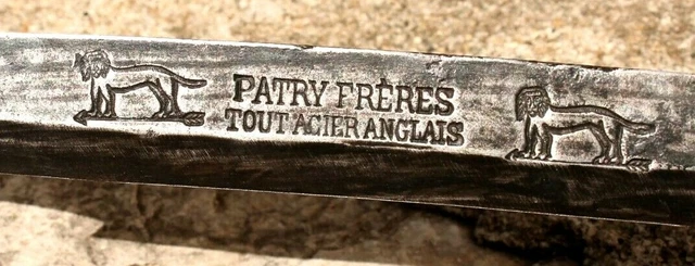 Plane Ancienne Anglais Ward En Acier - Outil De Menuisier Vintage Bon État