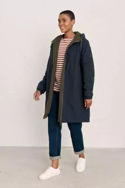 Seasalt spinnaker coat fathom new arrivals