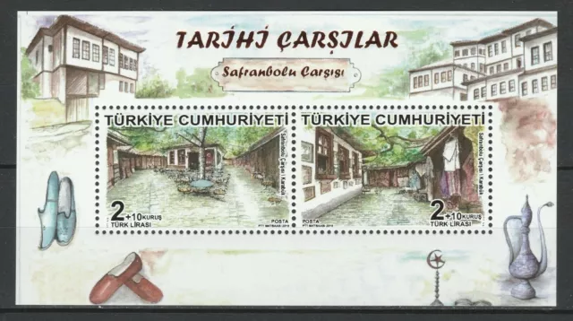 Turkey 2018 Historic Bazaars, Safranbolu MNH Block