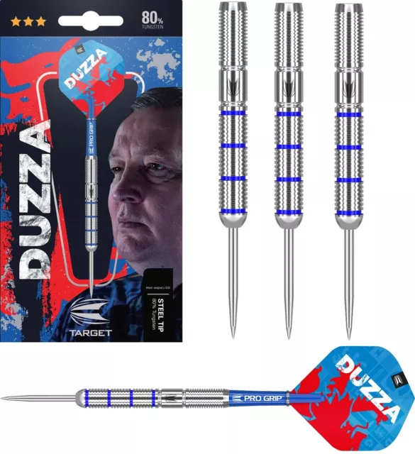 Glen Durrant 80% Tungsten Steel Tip Darts by Target - Choose 21g or 23g