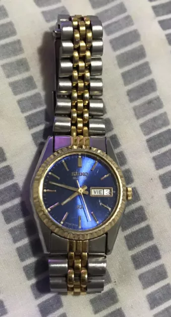 Ladies SEIKO dewormed QUARTZ WRISTWATCH 3Y03