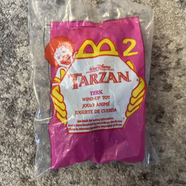 Vintage 1999 Disney Tarzan Mcdonalds Happy Meal Toy - Terk #2 WIND UP Unopened