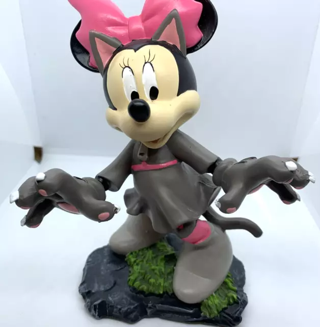 Disney Halloween Figurine Minnie Mouse Werewolf Garden Statue Figure Disney Halloween Figurine Minnie Mouse Werewolf Garden Statue Figure