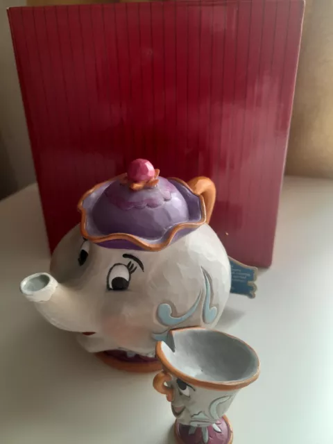 Enesco Disney Traditions Mrs Potts and Chip Figurine, A Mother's