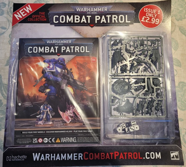 BRAND NEW 2024! Warhammer 40K COMBAT PATROL Magazine 1 incl map