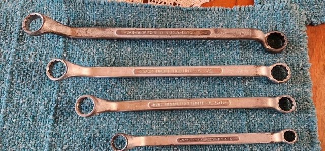 PENENS Offset Box Wrenches 13/16×7/8, 25/32x3/4, 11/16x5/8, 9/16x1/2 USA 🇺🇸!