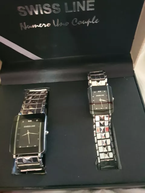 SWISS LINE WATCHES His Hers 9.99 PicClick UK