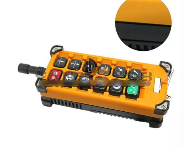 2 trasmettitori +1 ricevitore F23-A++ gru a paranco radio telecomando wireless DC24V